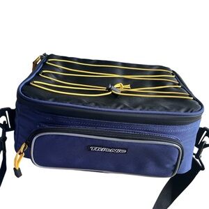 Trionic Trek Seat Shoulder Bag Blue Black Yellow